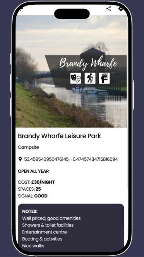 campervan site near scunthorpe